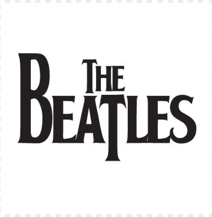  the beatles logo vector download free - 468750