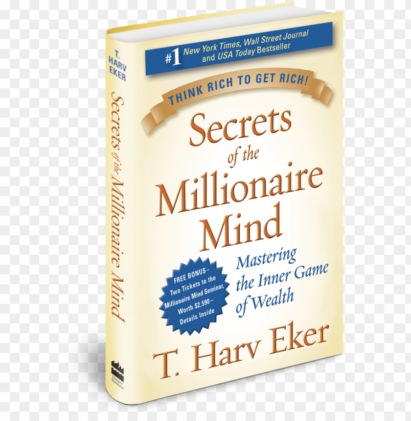 free PNG the best selling book secrets of the millionaire mind - secrets of the millionaire mind book PNG image with transparent background PNG images transparent