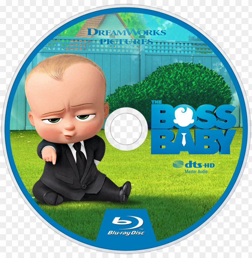 The Boss Baby Bluray Disc Image - Boss Baby Cd Cover PNG Transparent With Clear Background ID 197726