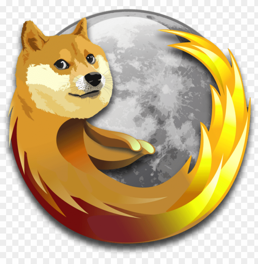 The Dogezilla Firefox Icon I Use - Firefox Doge Icon Png - Free PNG Images
