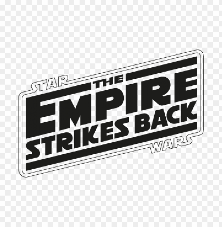 the empire strikes back vector logo free - 463478