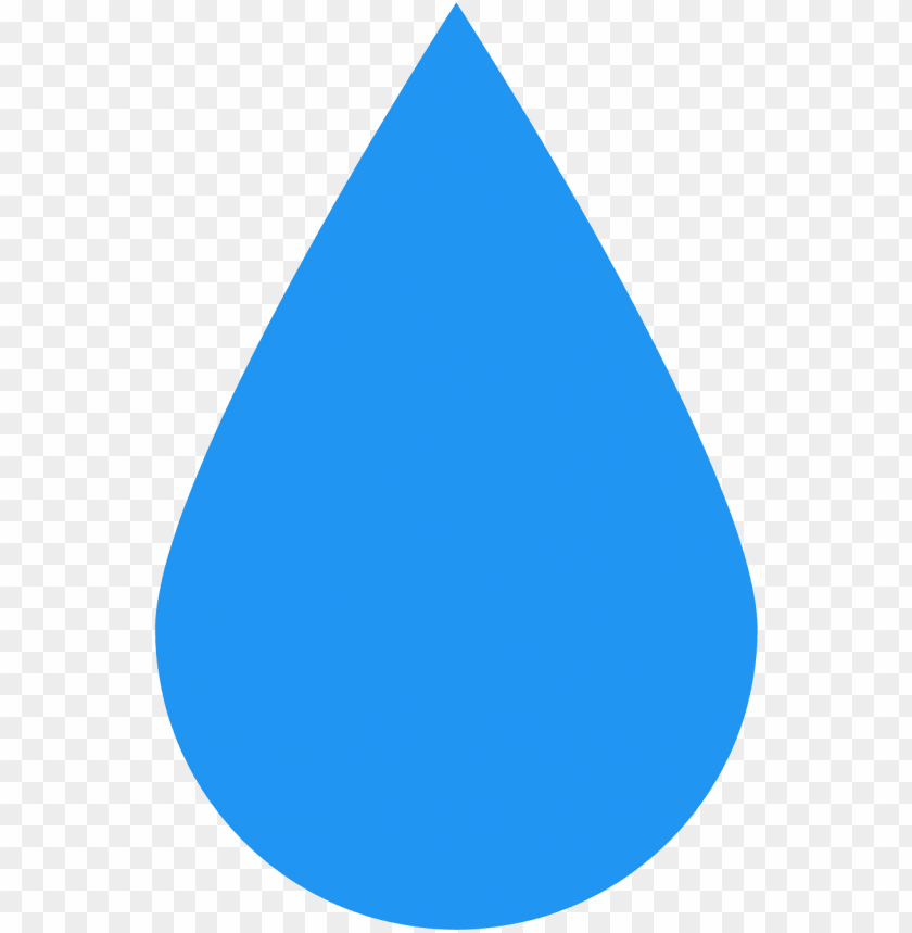 The Icon Is Shaped Simply Like A Tear Drop Falling Drop Of Water Clipart PNG Image With Transparent Background