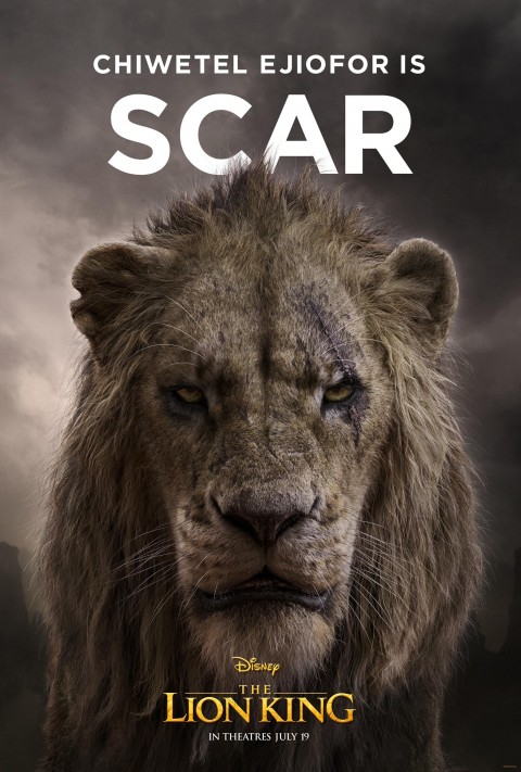 the lion king 2019 poster with scar background best stock photos - Image ID 322853