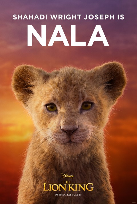 the lion king 2019 poster with nala background best stock photos - Image ID 322861