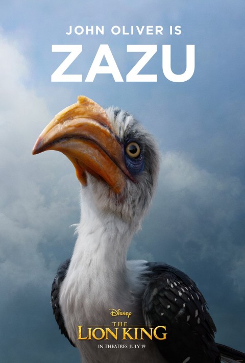 the lion king,2019 poster,zazu
