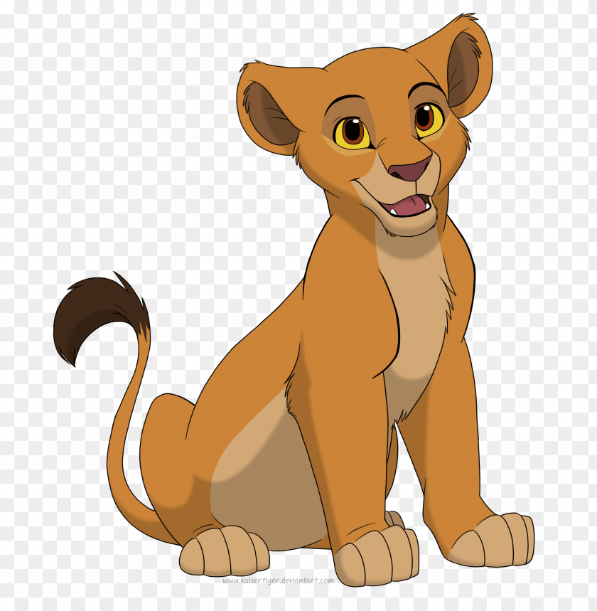 Lion Cub Instant PNG & JPG Digital Download
