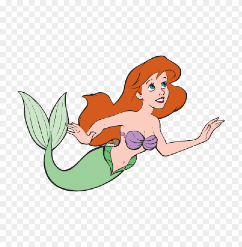  the little mermaid vector download free - 466314