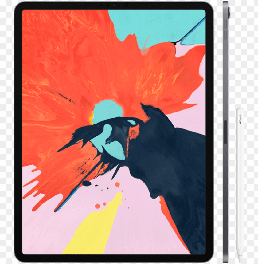 The New Ipad Pro Has Been Completely Redesigned And Ipad Pro 12 9 Space Gray 64gb PNG Image With Transparent Background