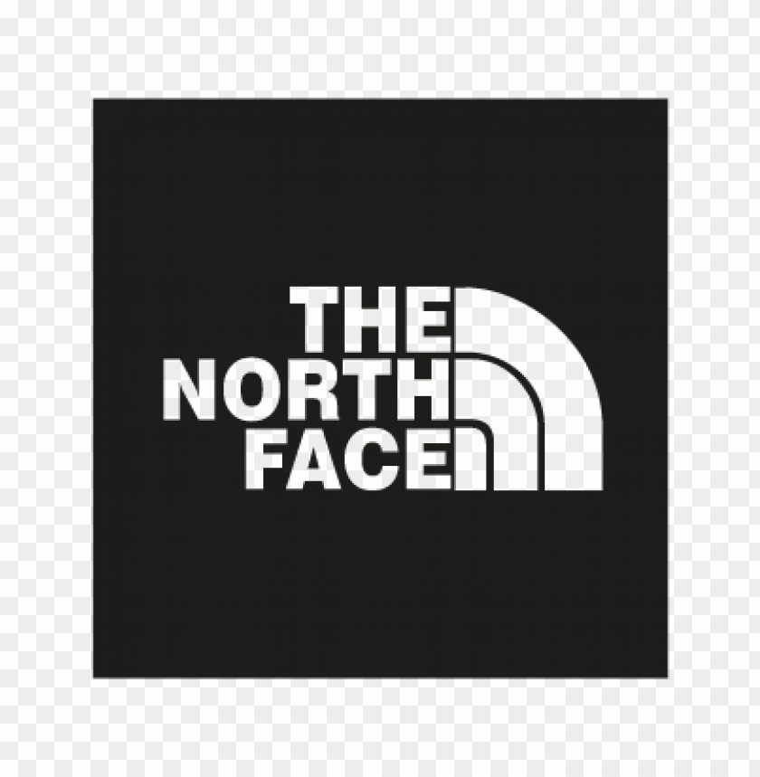  the north face black vector logo download free - 463674
