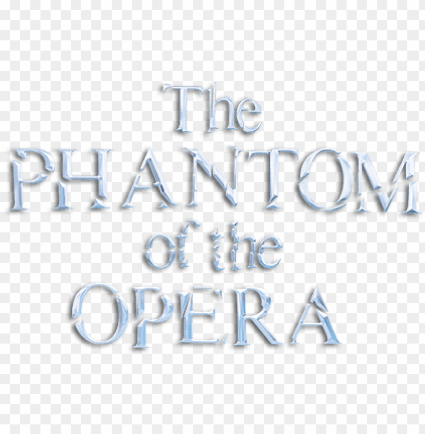 miscellaneous, shows, the phantom of the opera text logo, 