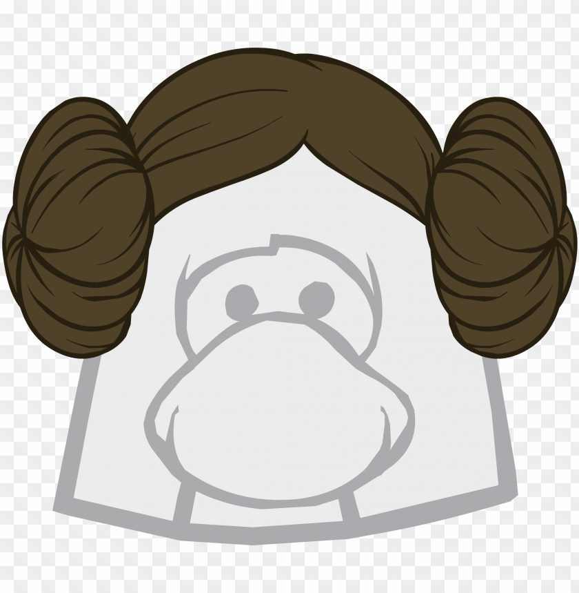 Download The Princess Leia Icon Princess Leia Buns Clipart Png Image With Transparent Background Toppng