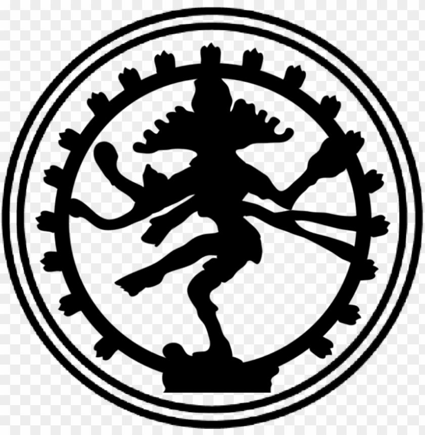 the secret temple icon nataraja silhouette PNG transparent with Clear Background ID 209685