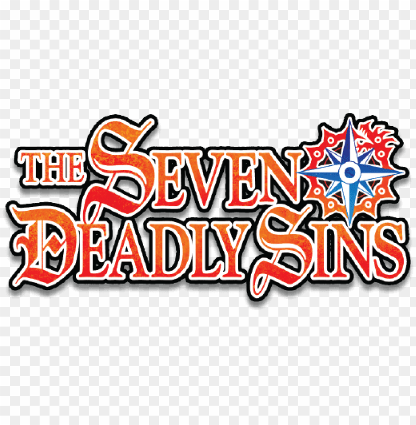 comics and fantasy, nanatsu no taizai - the seven deadly sins, the seven deadly sins logo, 