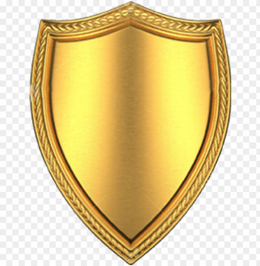 The Shield Spray Gold Shield Png Image With Transparent Background Toppng