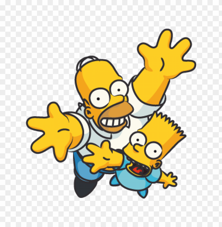 the simpsons homer vector logo free download - 463678