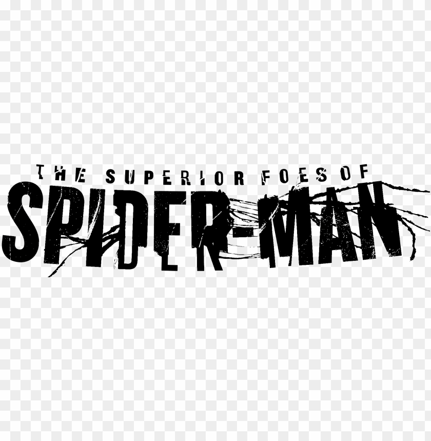 The Superior Foes Of Spider-man Logo - Superior Spider Man Title PNG Transparent With Clear Background ID 256539