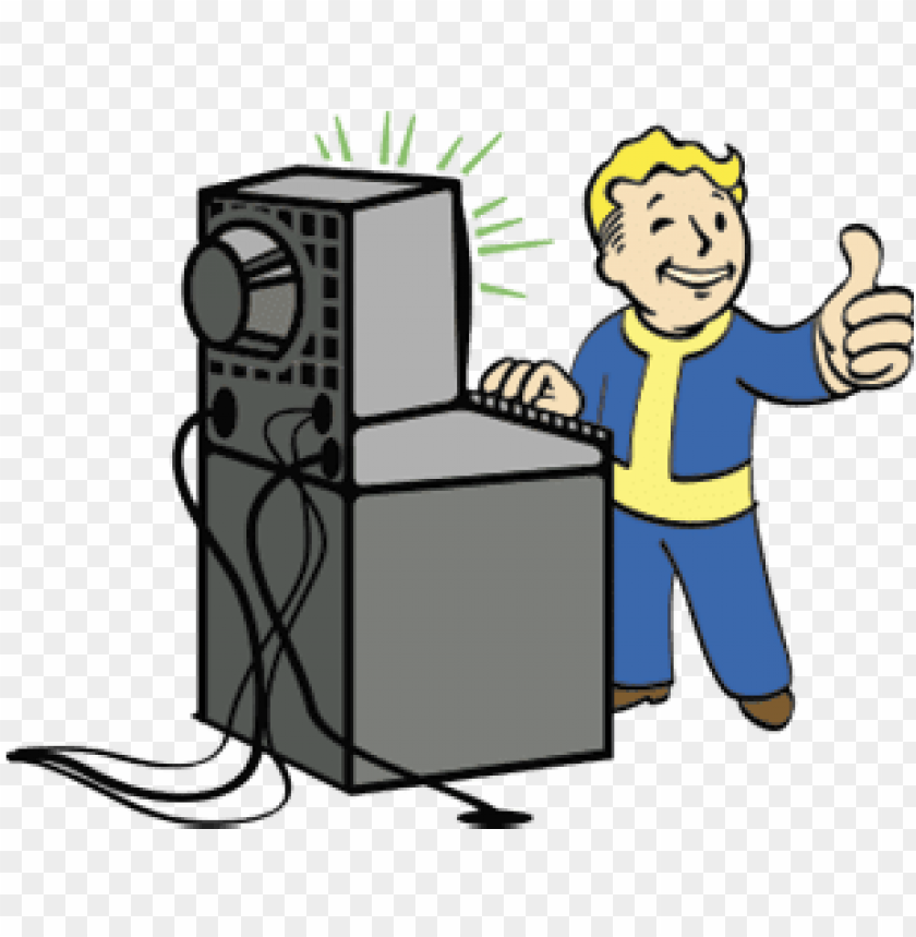 The Vault Fallout Wiki - Fallout New Vegas - Free Transparent PNG Clipart  Images Download