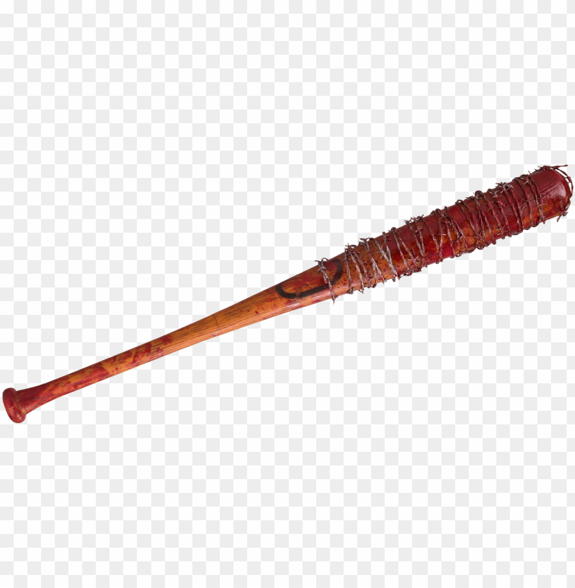 free PNG the walking dead negan - walking dead lucille bloody PNG image with transparent background PNG images transparent
