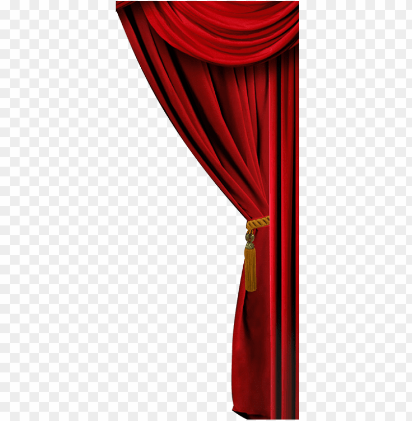 theater curtains right side PNG image with transparent background | TOPpng