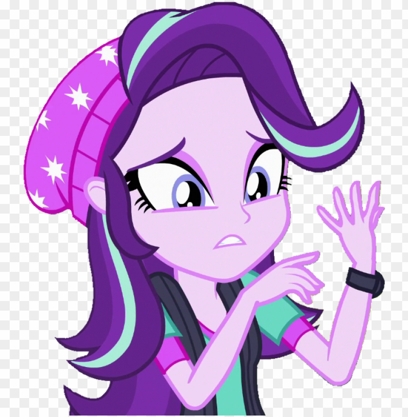 free PNG thebar, beanie, clothes, equestria girls, female, hand, - starlight glimmer equestria girl PNG image with transparent background PNG images transparent
