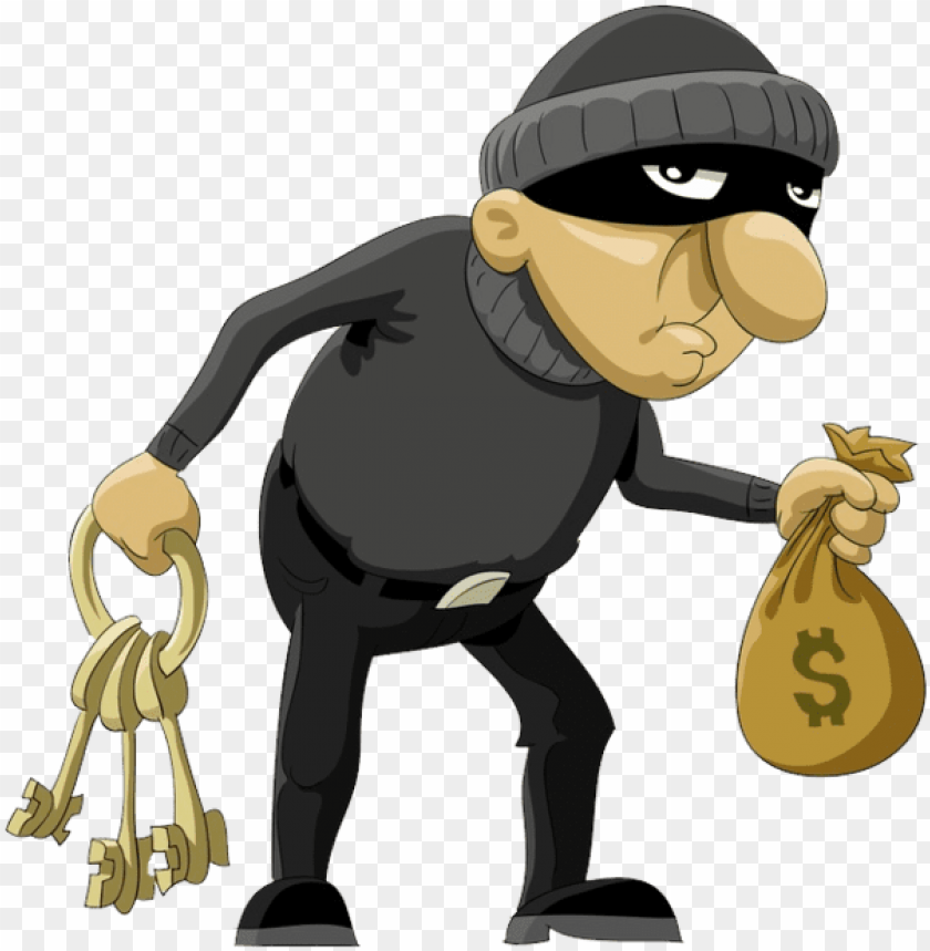 thief, robber png, download png image with transparent - rob the bank cartoo PNG image with transparent background | TOPpng