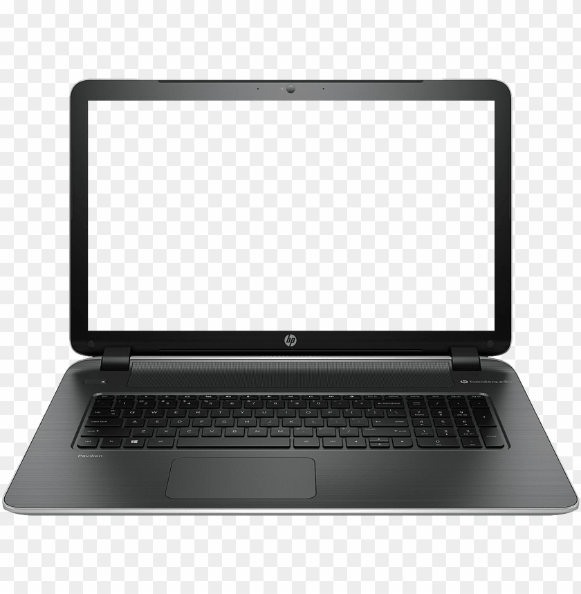 Clear thin hp laptop PNG Image Background ID 70537