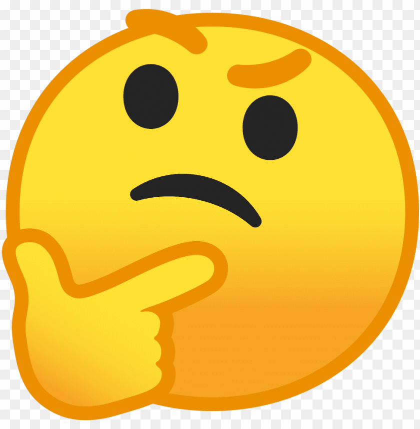 Thinking Smiley Face Png Picture Royalty Free Stock Thinking Face Emoji Png Image With Transparent Background Toppng - roblox emoji website