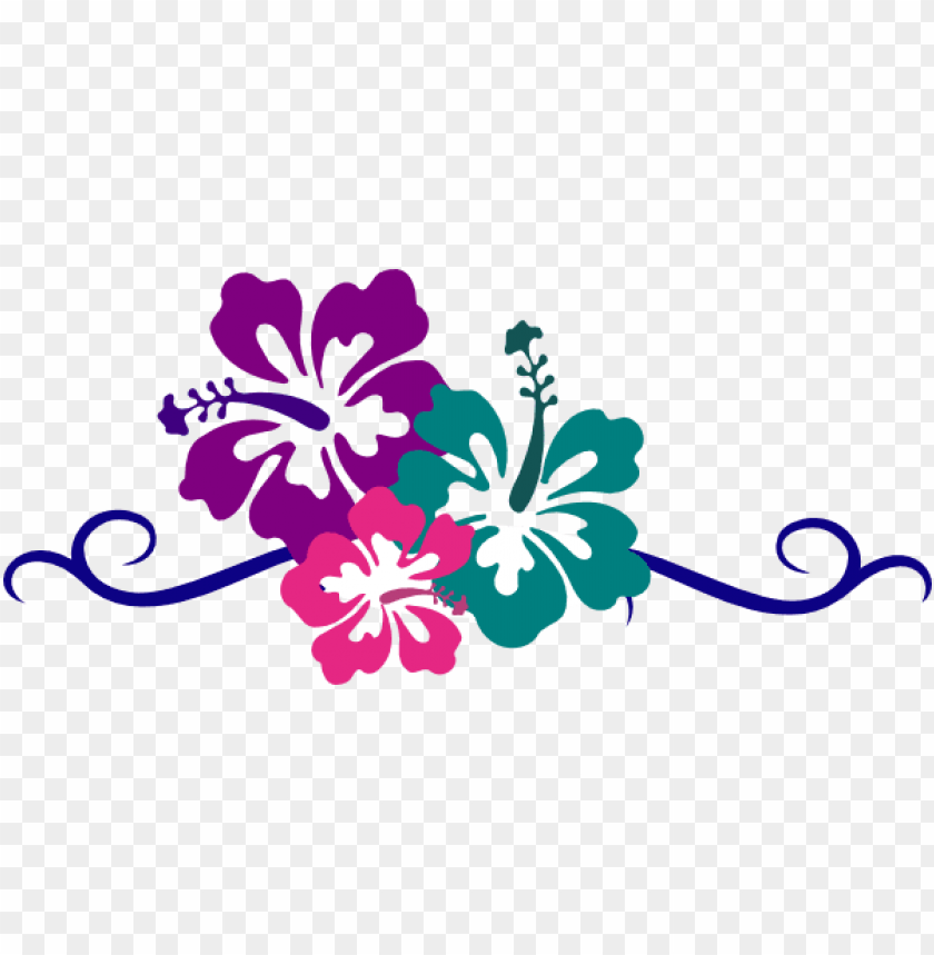 Download This Free Clipart Png Design Of Hibiscus Clipart Has Hawaiian Flower Border Clipart Png Image With Transparent Background Toppng