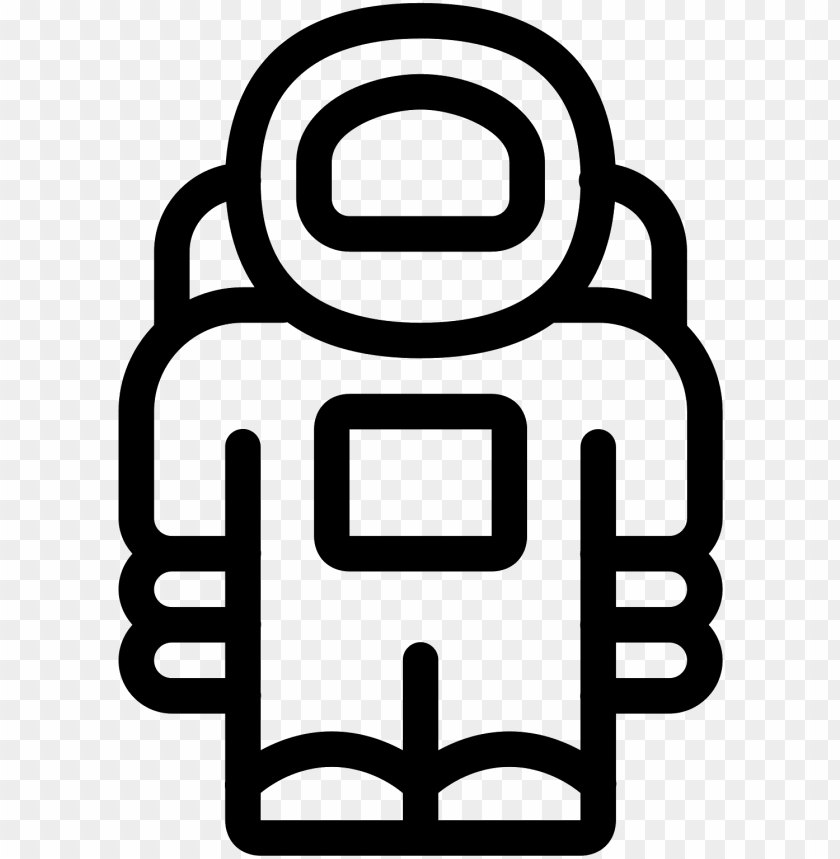 This Is A Picture Of An Astronaut With A Helmet On Icon
