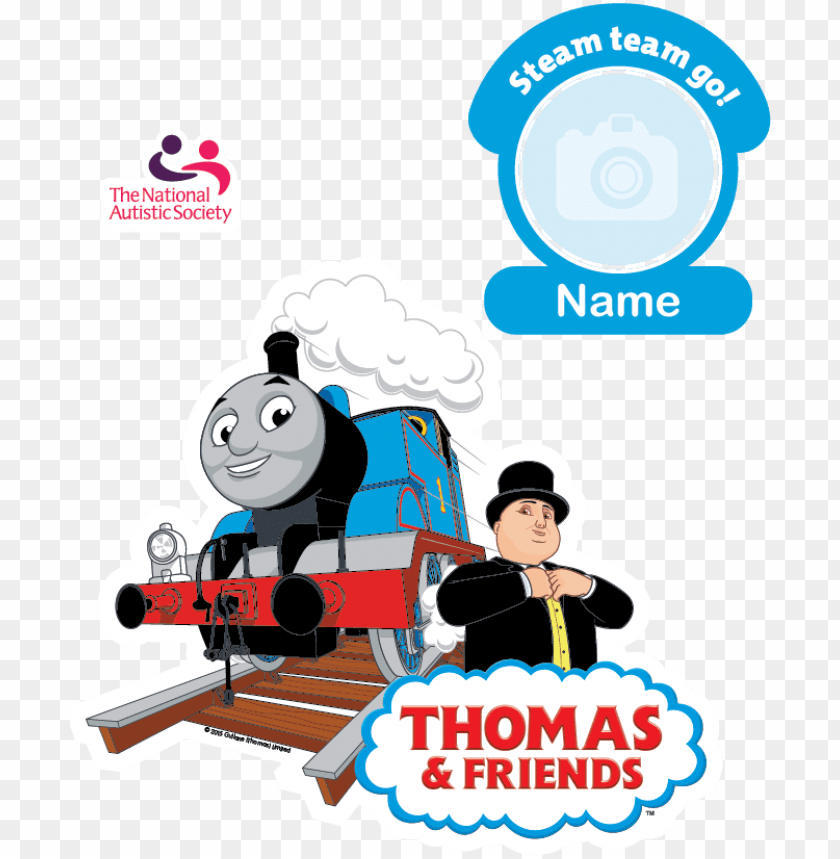 Thomas The Tank Engine T Shirt National Autistic Society Thomas Tank Engine PNG Image With Transparent Background
