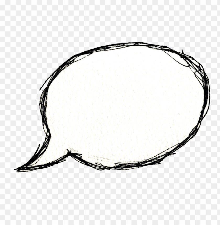 thought bubble hand drawn thinking PNG image with transparent background@toppng.com