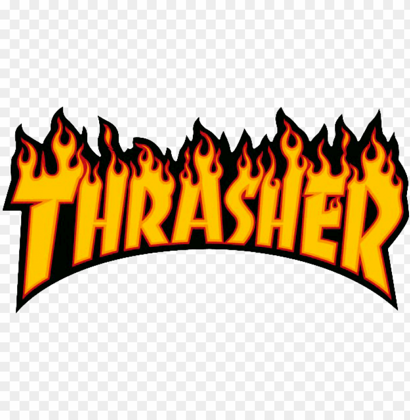 Free download | HD PNG thrasher flame logo thrasher logo transparent ...