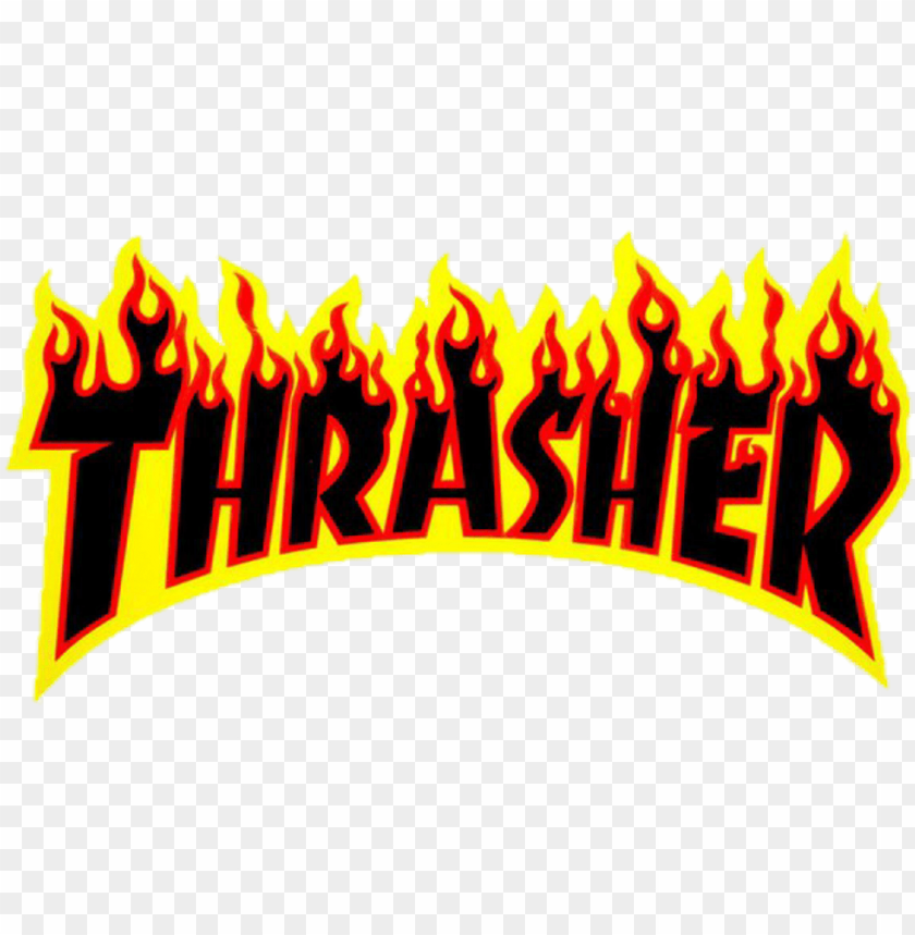 thrasher freetoedit transparent background thrasher logo PNG transparent with Clear Background ID 172600
