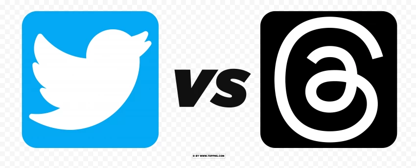 Twitter X Logo Black And White Icon App Square Png - Image ID 490301