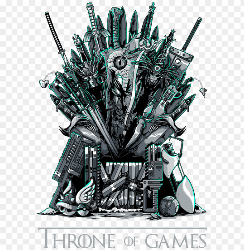 free PNG “throne of games” is a design by a gamer for gamers - throne of games PNG image with transparent background PNG images transparent