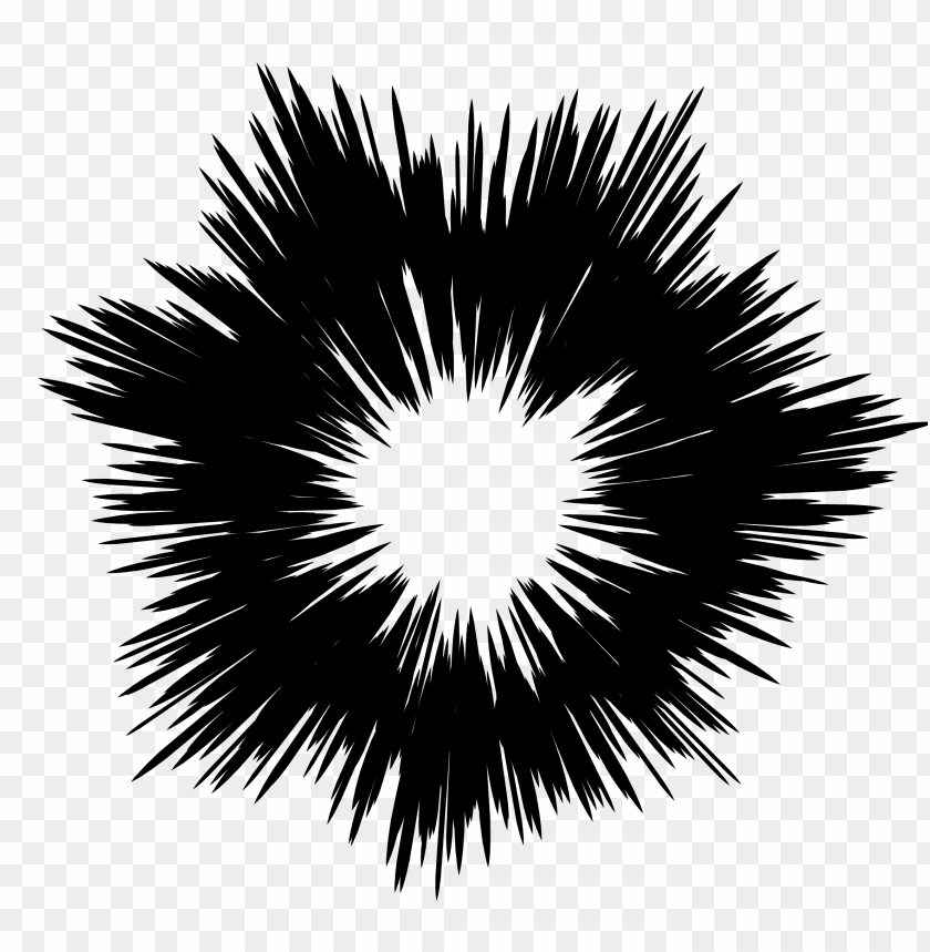 Thumbnail Effect Circle Black Sound Wave PNG Image With Transparent Background