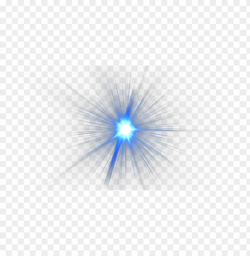 Thumbnail Effect Lens Light Power Blue Effect PNG Image With Transparent Background