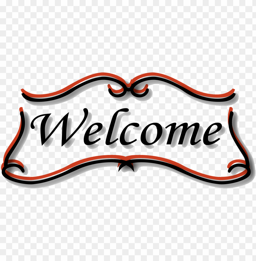 welcome clipart png