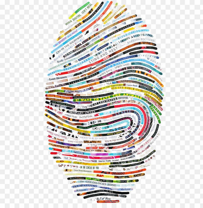 fingerprint, poem, thumb, handprint, identity, magnifying glass, unique