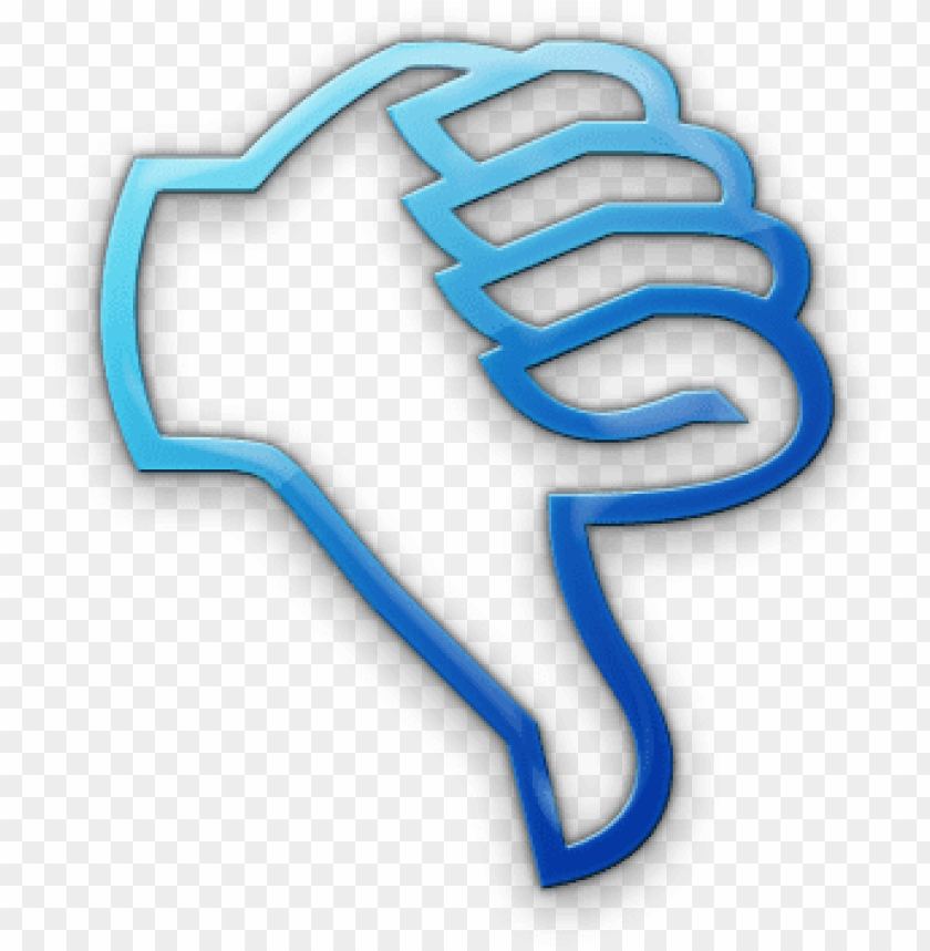 Thumbs Down Legacy Icon Tags Icons Etc - Blue Thumb Down Icon Png - Free PNG Images