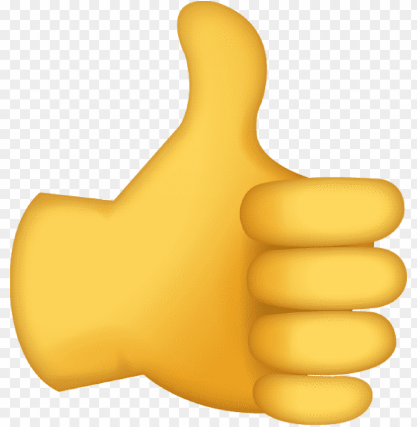 Download Thumbs Up Sign Emoji Icon Ios10 Clipart Png Photo Toppng