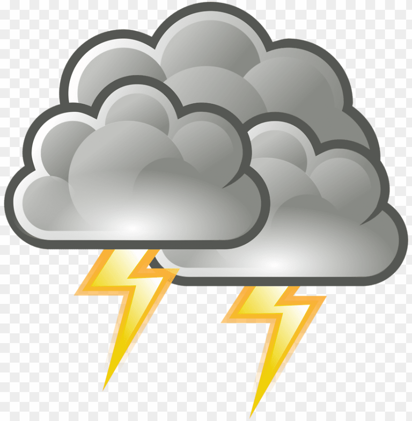 thunderstorm weather symbol