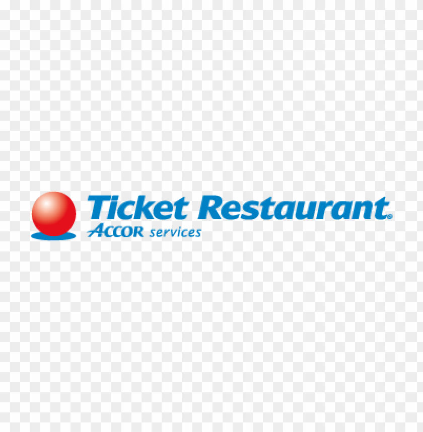  ticket restaurant eps vector logo - 467329