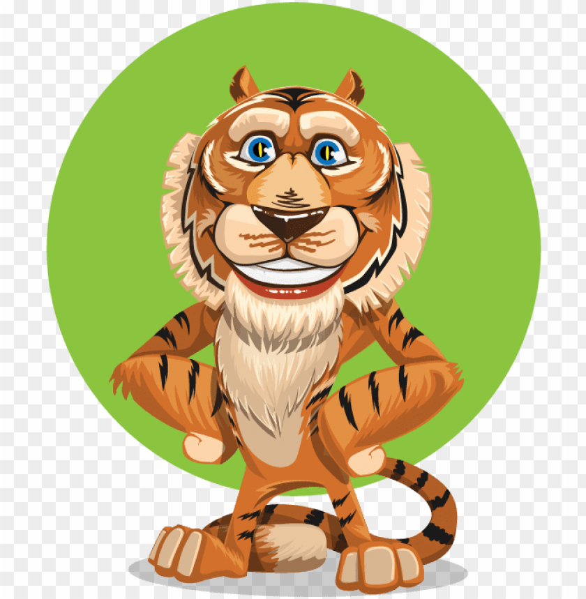 tiger free to use clipart - animals cartoon character PNG image with  transparent background | TOPpng