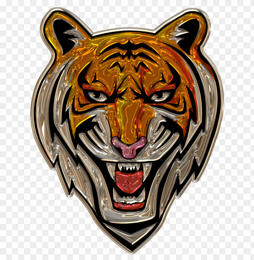 animals, tigers, tiger head plastic art, 