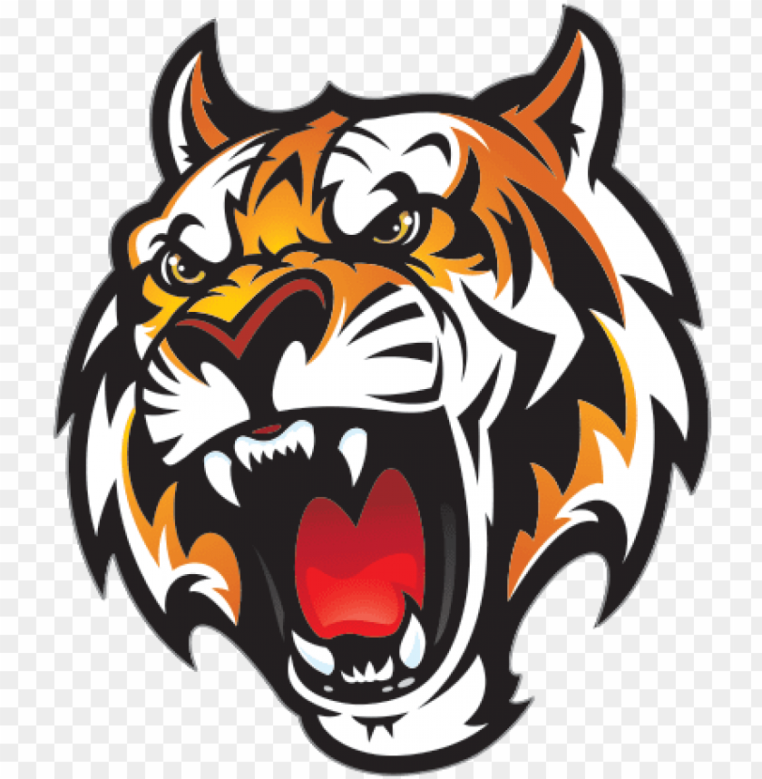 tiger head png fleetwood high school mascot PNG transparent with Clear Background ID 195421
