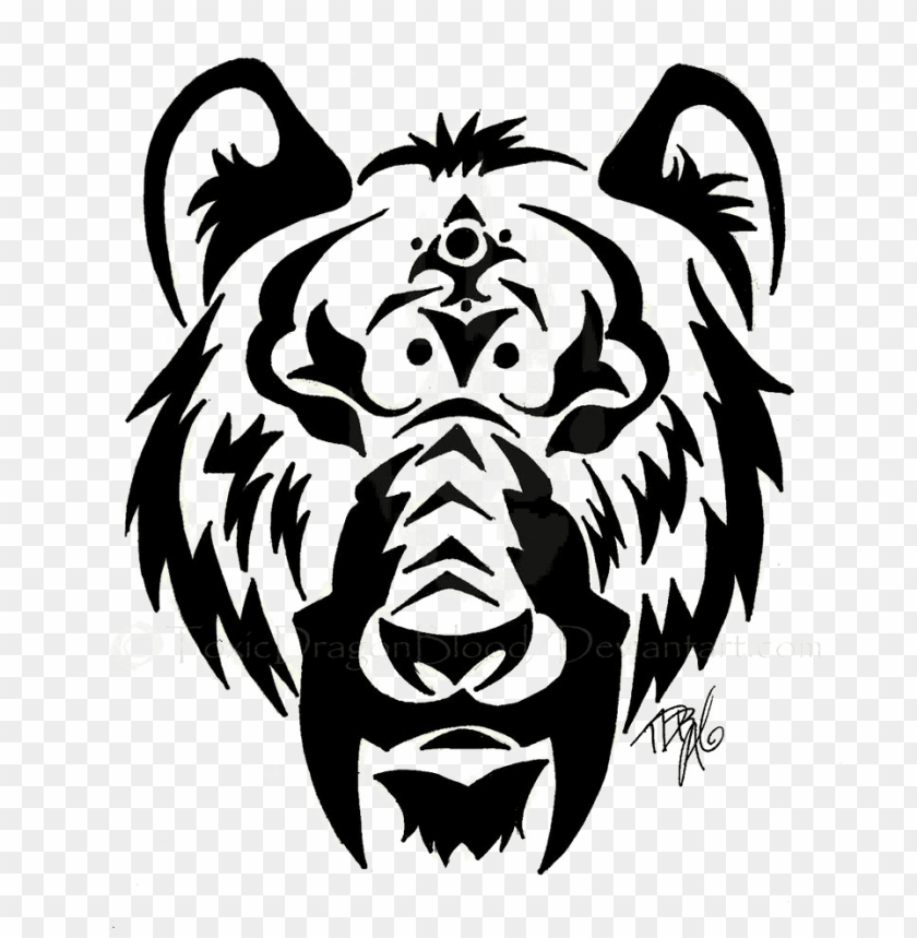 tiger tattoo PNG image with transparent background | TOPpng