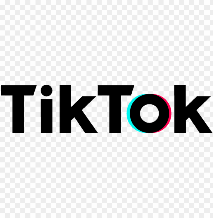 tik tok text logo PNG transparent with Clear Background ID 473289