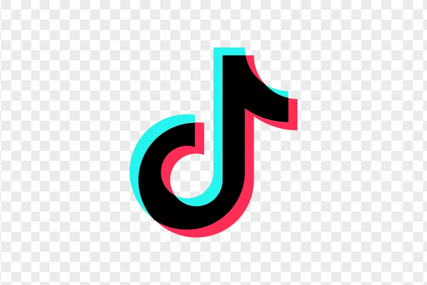 Tiktok Icon Logo PNG Transparent Background