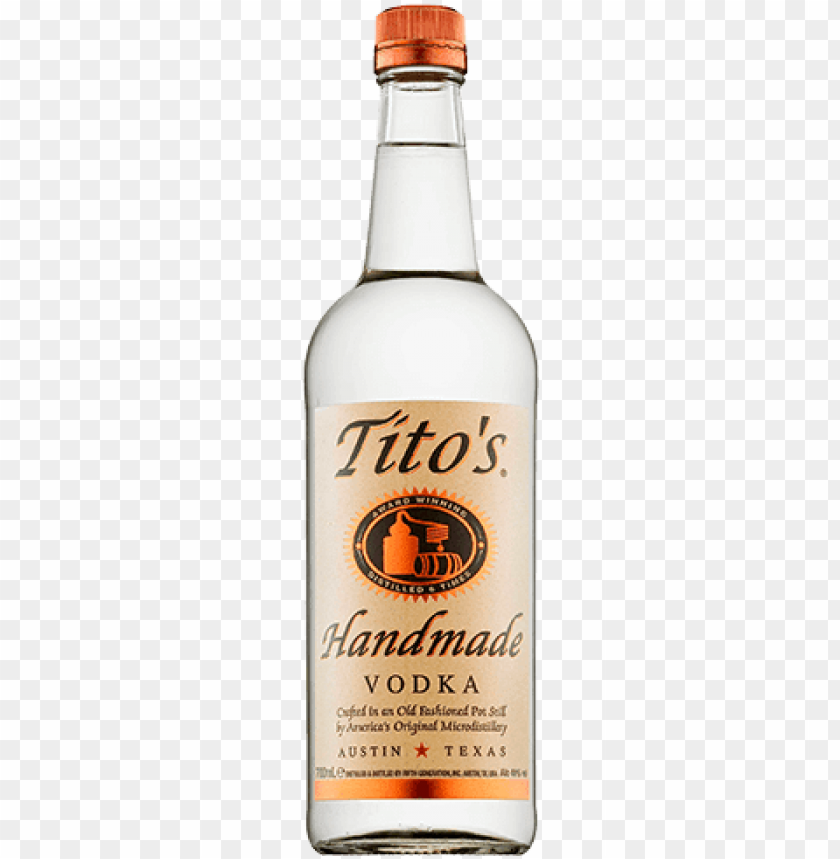 titos vodka titos handmade vodka 50 ml bottle PNG transparent with Clear Background ID 224804